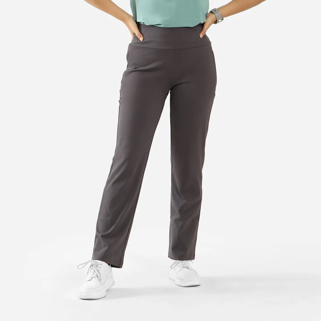 On-The-Go Straight Pants - Classic