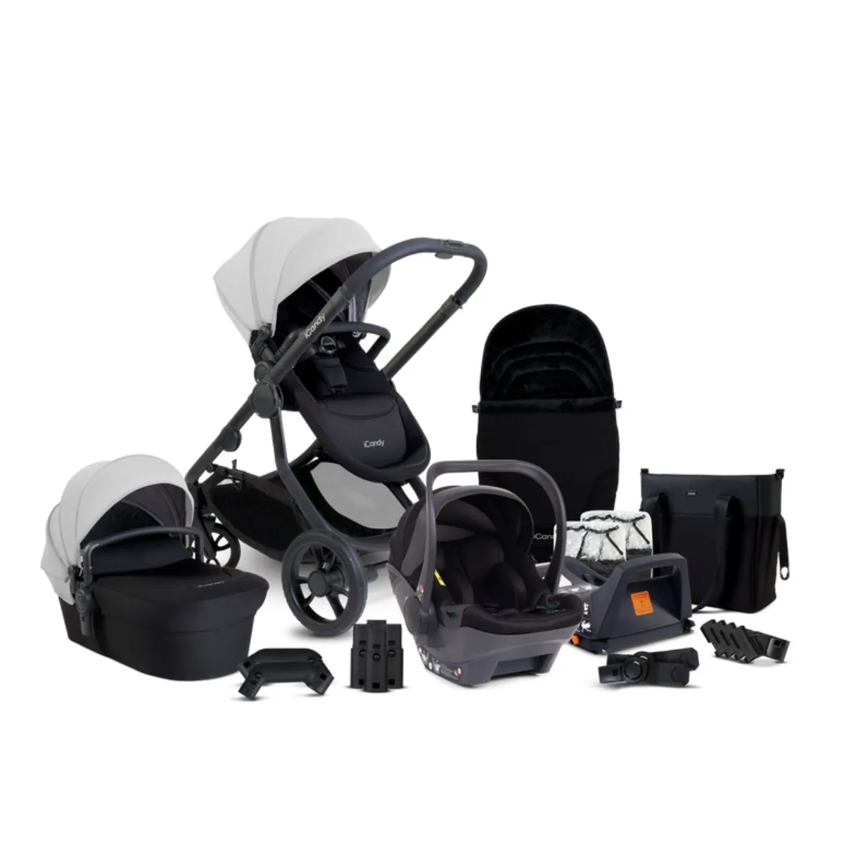 Orange 4 Travel System with iCandy Cocoon & Base