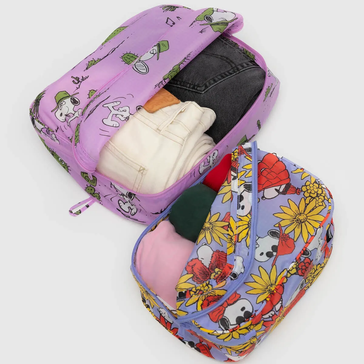 Packing Cube Set in Peanuts by Baggu