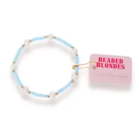 Pastel Periwinkle Pearl Bracelet