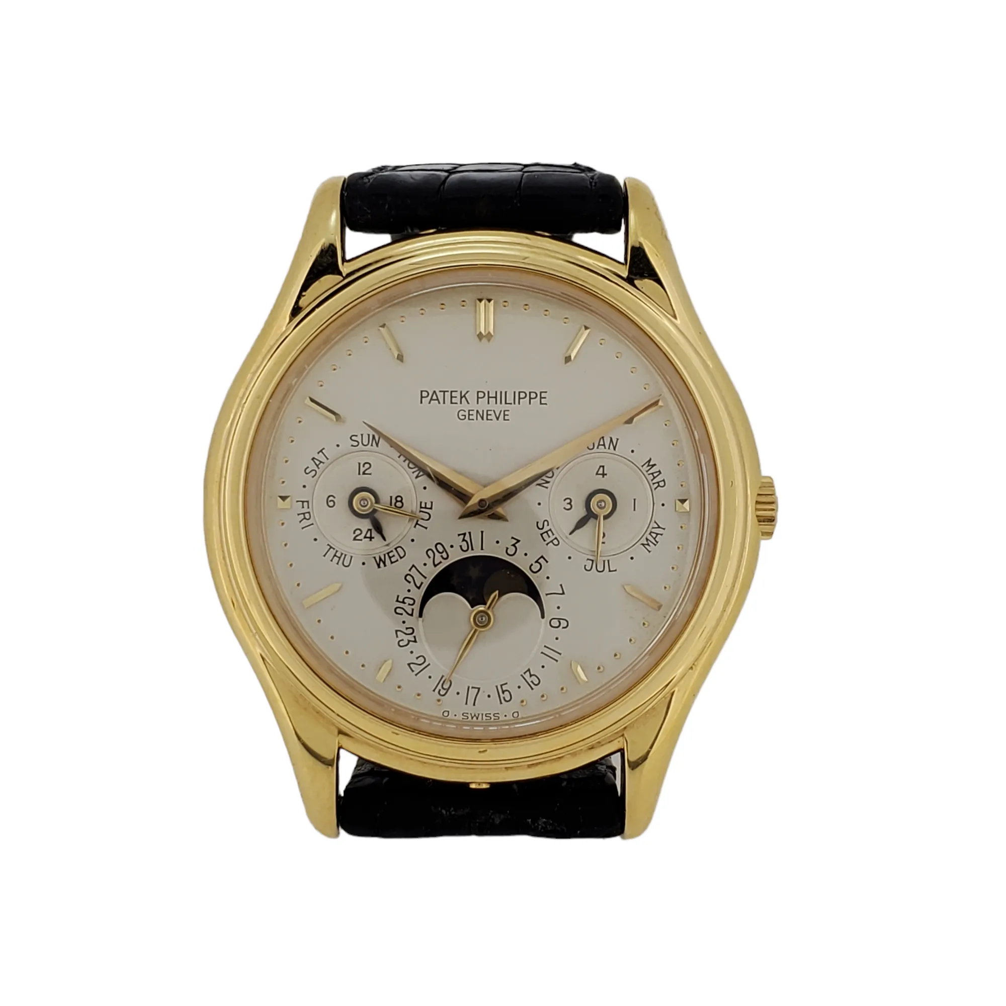 Patek Philippe 3940J 1st Series, Perpetual Calendar Watch Circa 1985