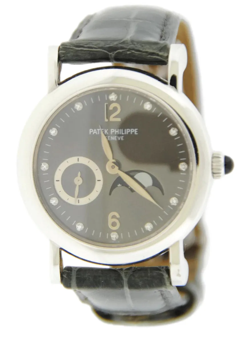 Patek Philippe Calatrava Diamond Moon Phase 4857G