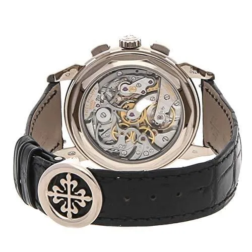 Patek Philippe Grand Complications Mechanical (Hand-Winding) Silver Dial Mens Watch 5270G-013 (Certified Pre-Owned)