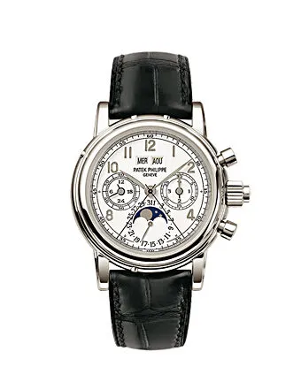 Patek Philippe Grand Complications Perpetual Calendar Split-Second Chronograph Men's Watch 5004P-021