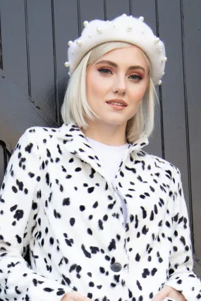 Pearl Beret Hat
