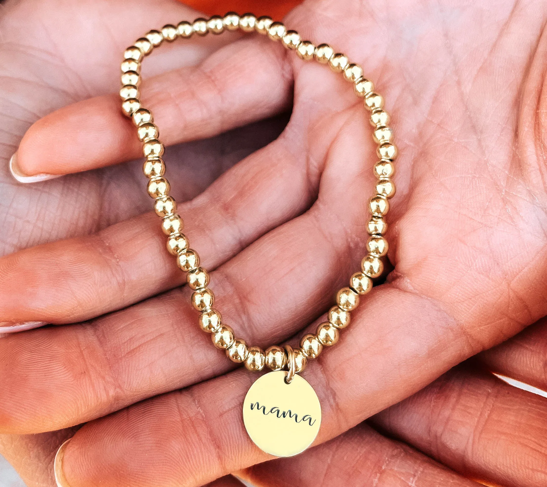 Personalized Mama Bracelet