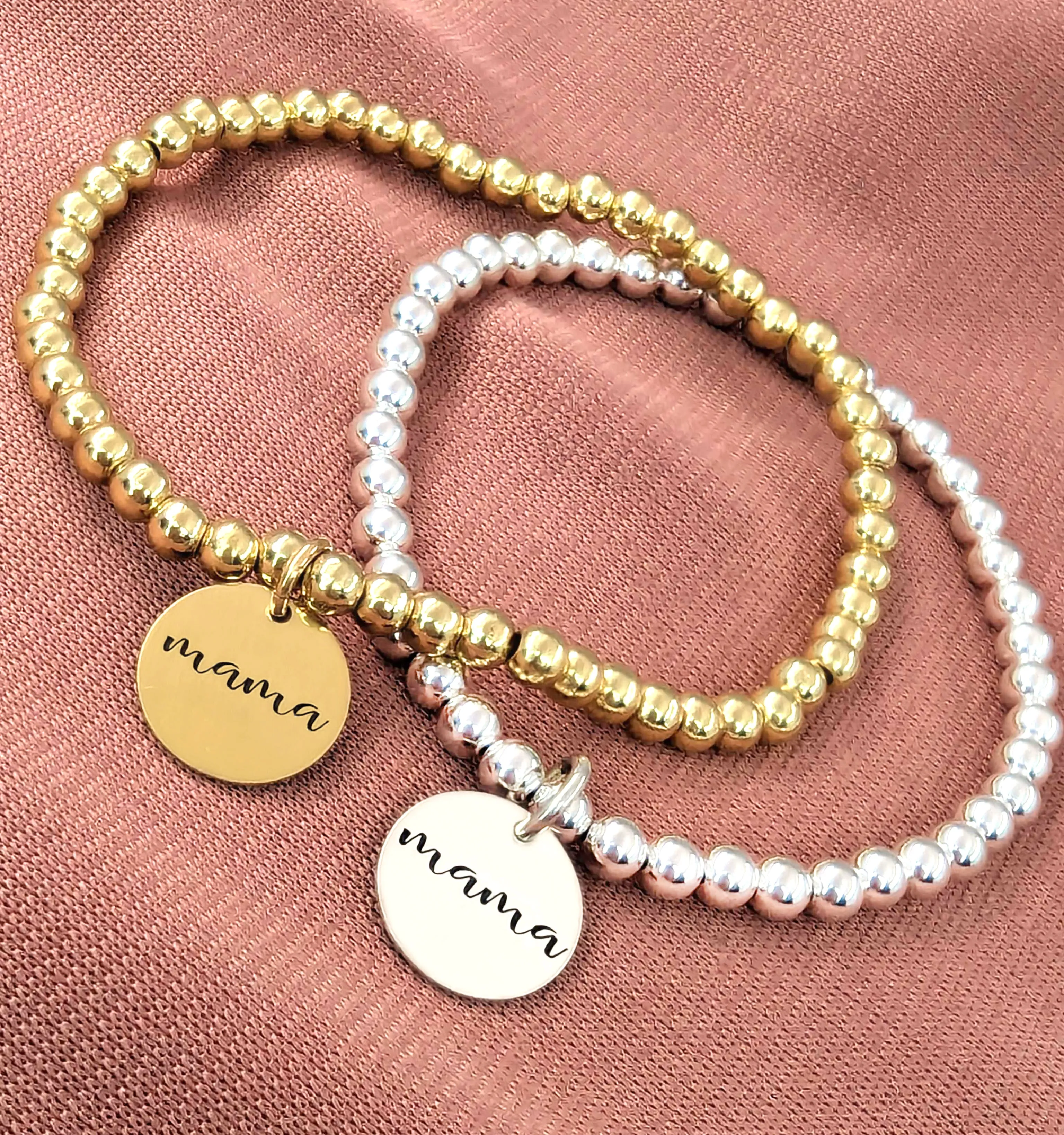 Personalized Mama Bracelet