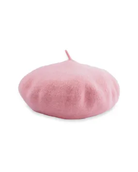PINK BERET CAP - KIDS