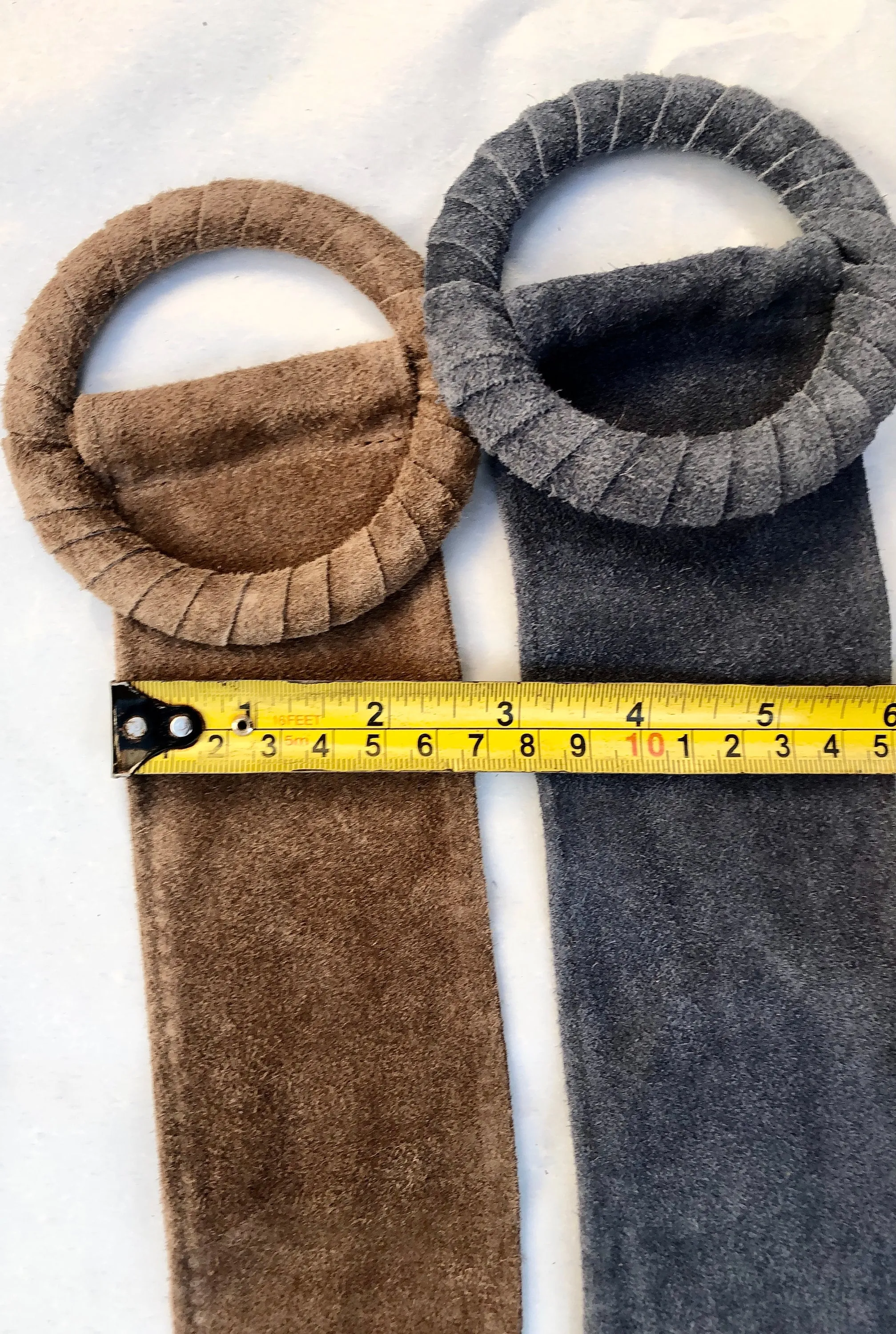 Purple suede waist belt with large round buckle. Boho soft suede belt in a dark purple shade. Genuine natural purple suede leather