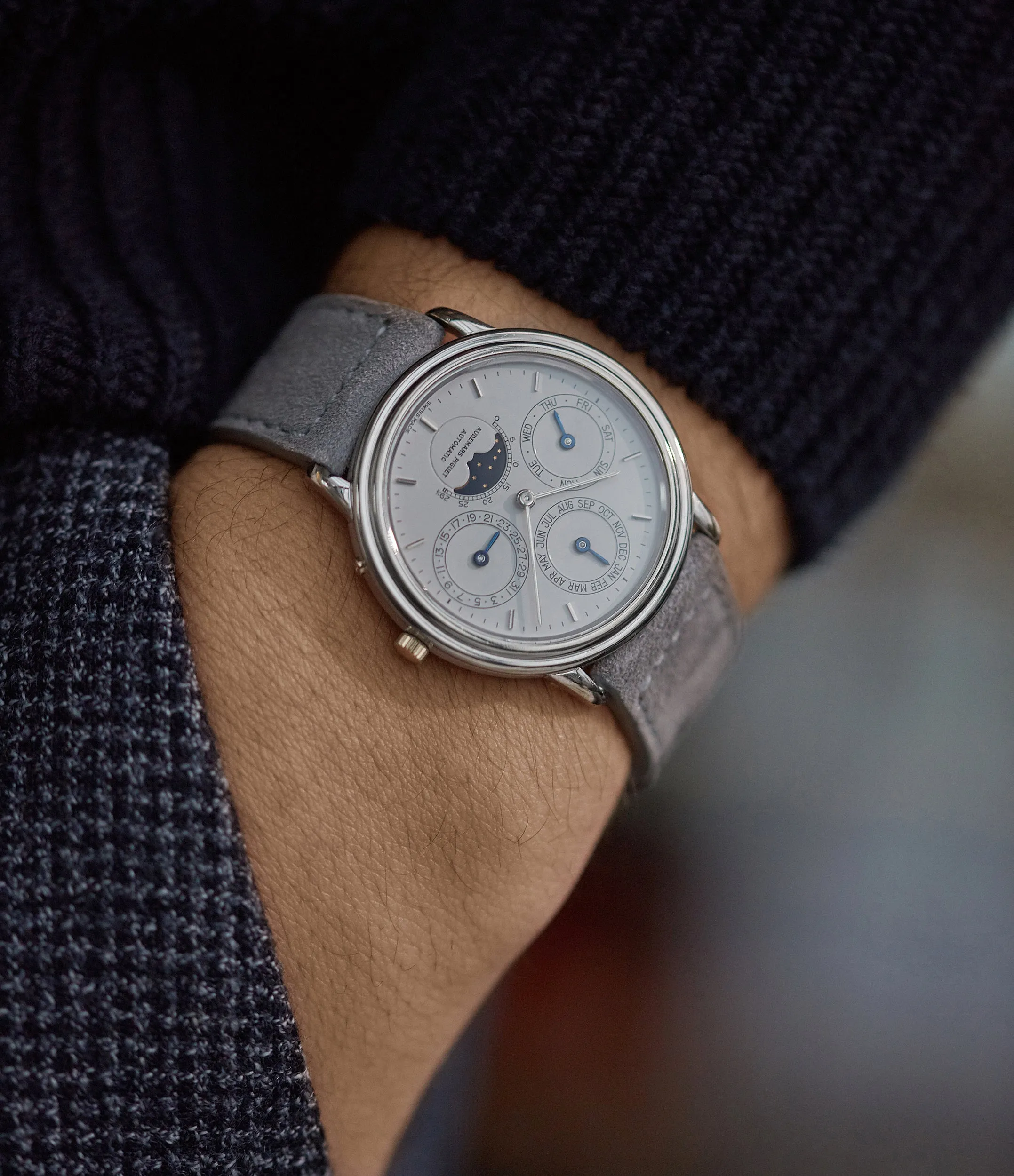 Quantième Perpetual Calendar 25548BC | White Gold