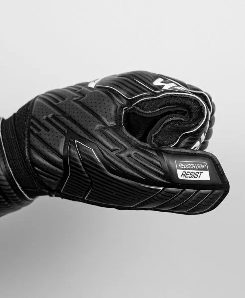 Reusch Attrakt Resist Finger Support GoalKeeper Gloves 5270610 Black