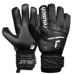 reusch Junior Attrakt Solid Finger Support Goalkeeper Glove