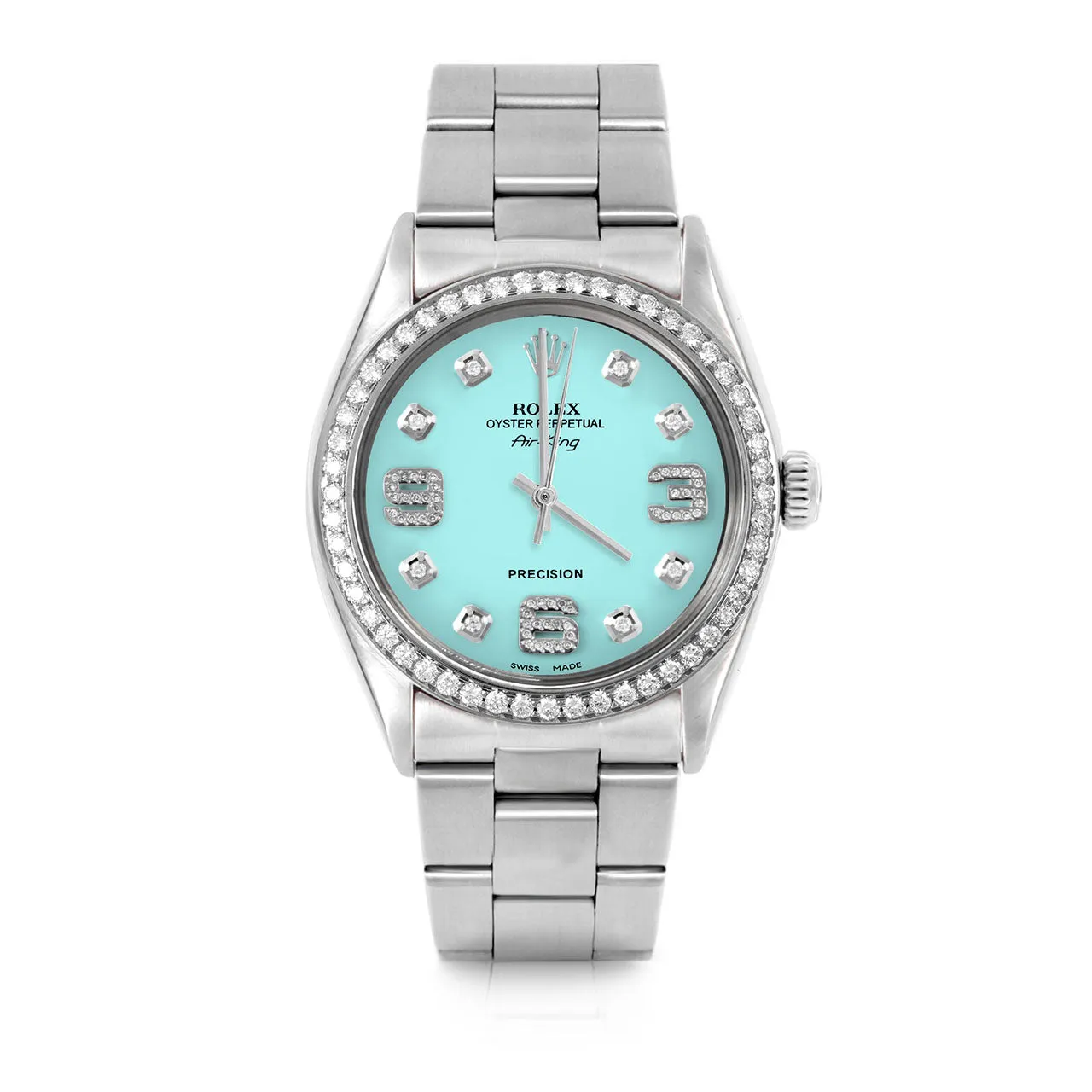 Rolex Air King 34mm | 5500-SS-TRQ-8DA369-BDS-OYS