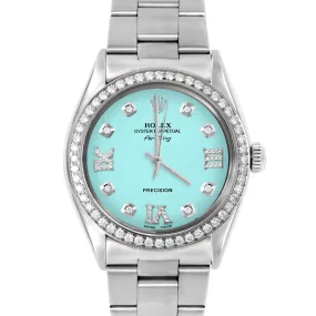 Rolex Air King 34mm | 5500-SS-TRQ-8DR369-BDS-OYS