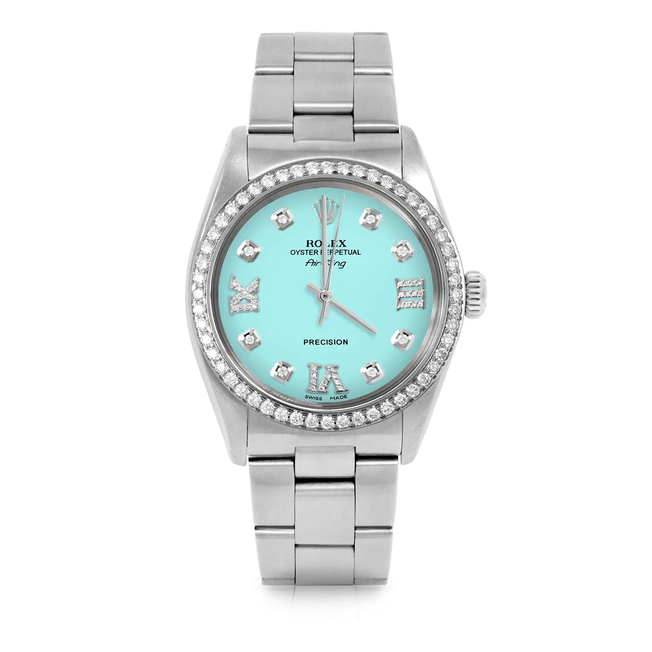 Rolex Air King 34mm | 5500-SS-TRQ-8DR369-BDS-OYS