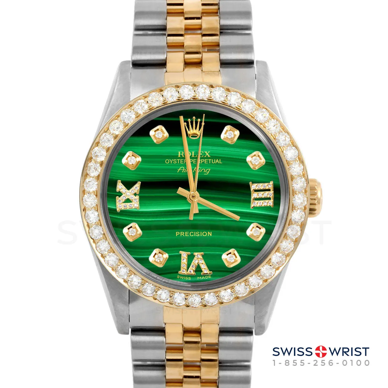 Rolex Air King 34mm | 5500-TT-MLC-8DR369-2CT-JBL
