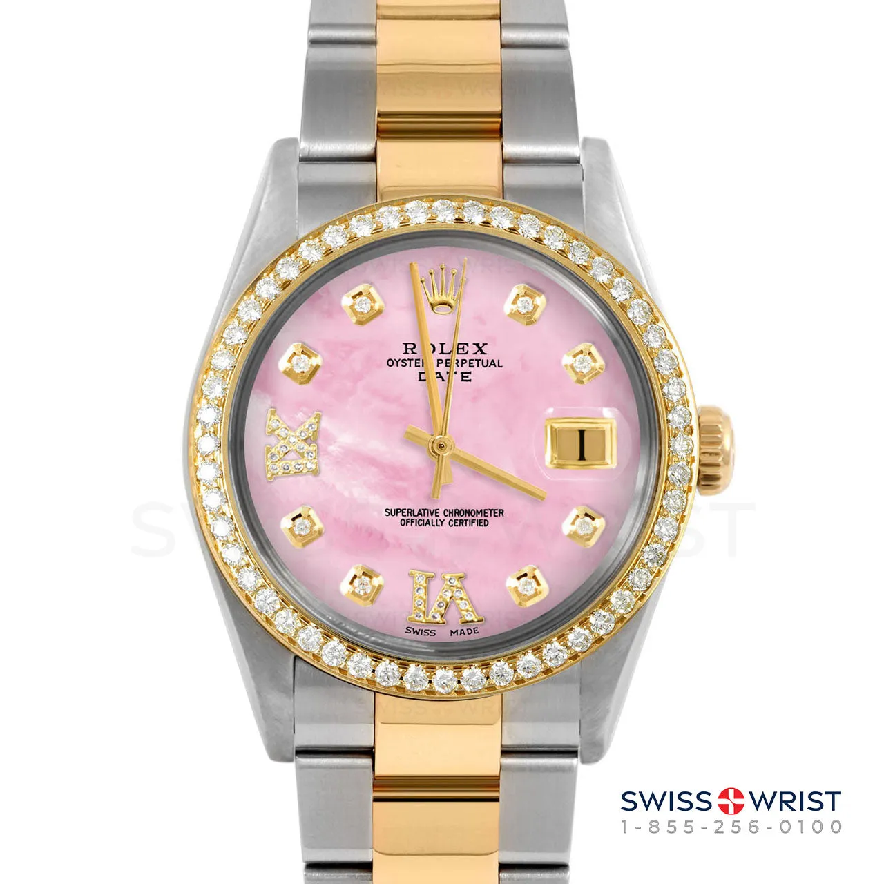 Rolex Date 34mm | 1500-TT-PMOP-8DR69-BDS-OYS