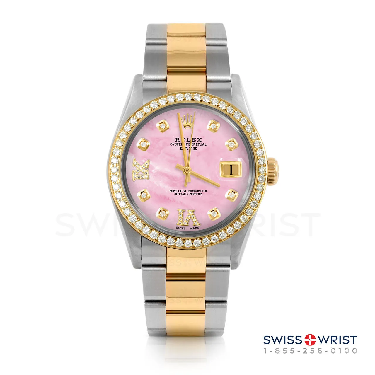 Rolex Date 34mm | 1500-TT-PMOP-8DR69-BDS-OYS