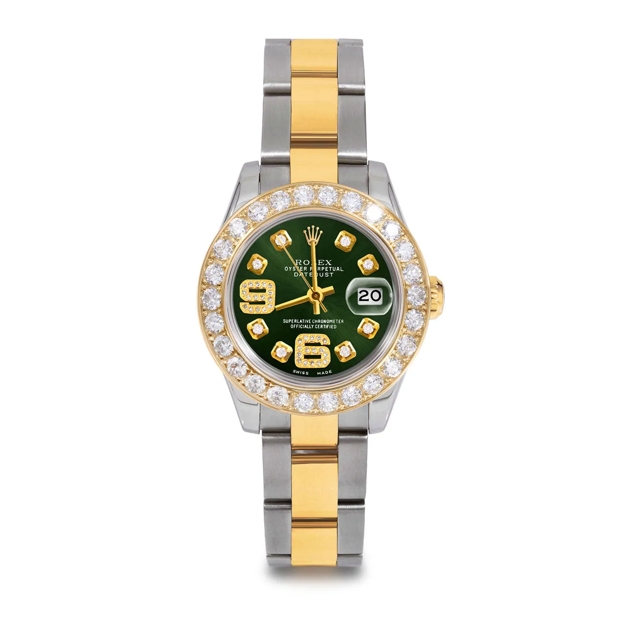 Rolex Datejust 26mm | 179173-GRN-8DA69-2CT-OYS