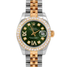 Rolex Datejust 26mm | 179173-GRN-8DR69-BDS-JBL