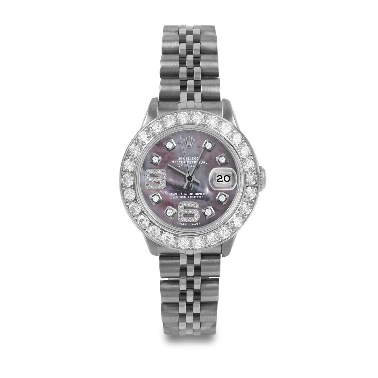 Rolex Datejust 26mm | 6917-SS-BMOP-8DA69-2CT-JBL