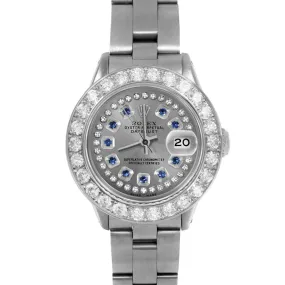 Rolex Datejust 26mm | 6917-SS-SLT-STRS-2CT-OYS