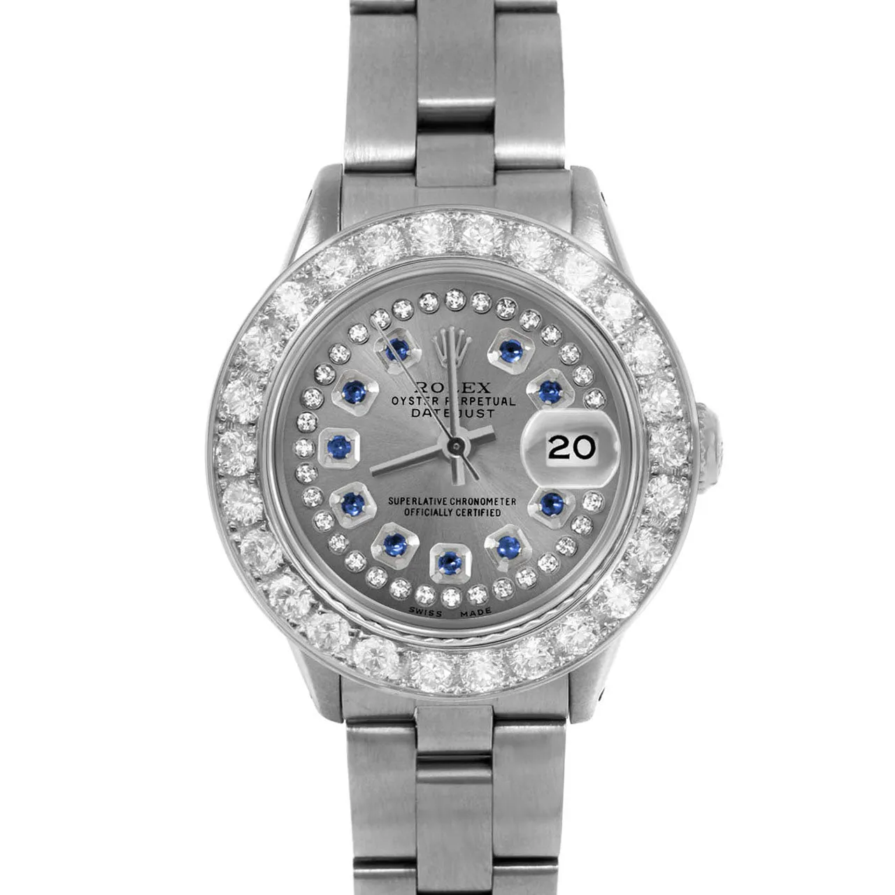 Rolex Datejust 26mm | 6917-SS-SLT-STRS-2CT-OYS