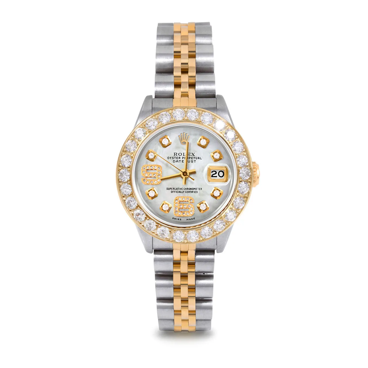 Rolex Datejust 26mm | 69173-WMOP-8DA69-2CT-JBL
