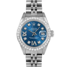 Rolex Datejust 26mm | 69174-BLU-8DR69-BDS-JBL