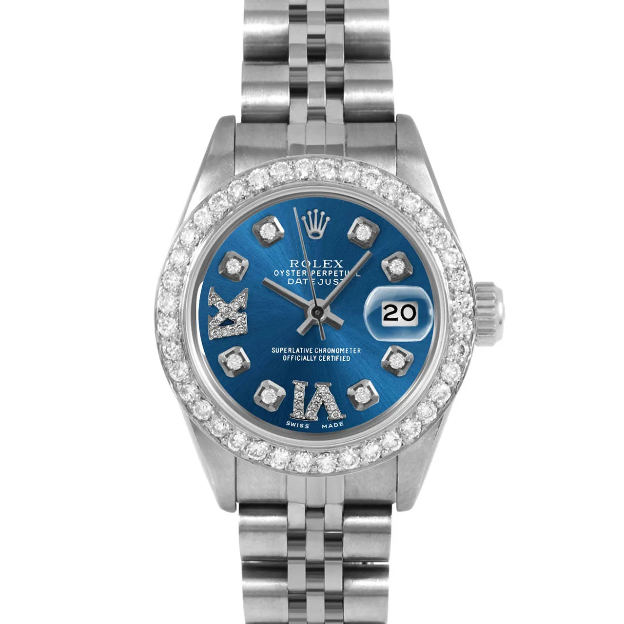 Rolex Datejust 26mm | 69174-BLU-8DR69-BDS-JBL