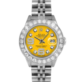 Rolex Datejust 26mm | 69174-YLW-8DA69-2CT-JBL