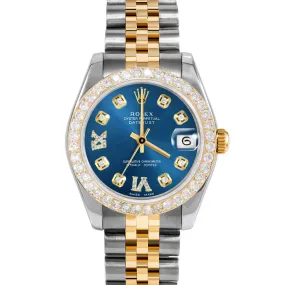 Rolex Datejust 31mm | 178273-BLU-8DR69-2CT-JBL