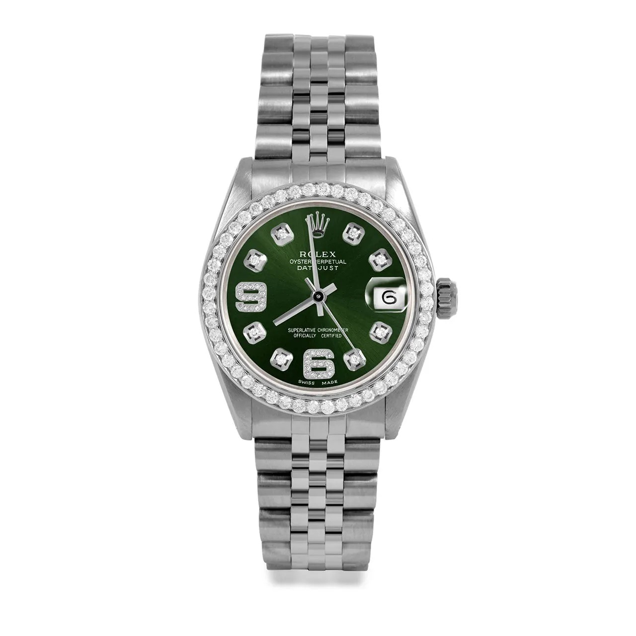 Rolex Datejust 31mm | 6827-SS-GRN-8DA69-BDS-JBL