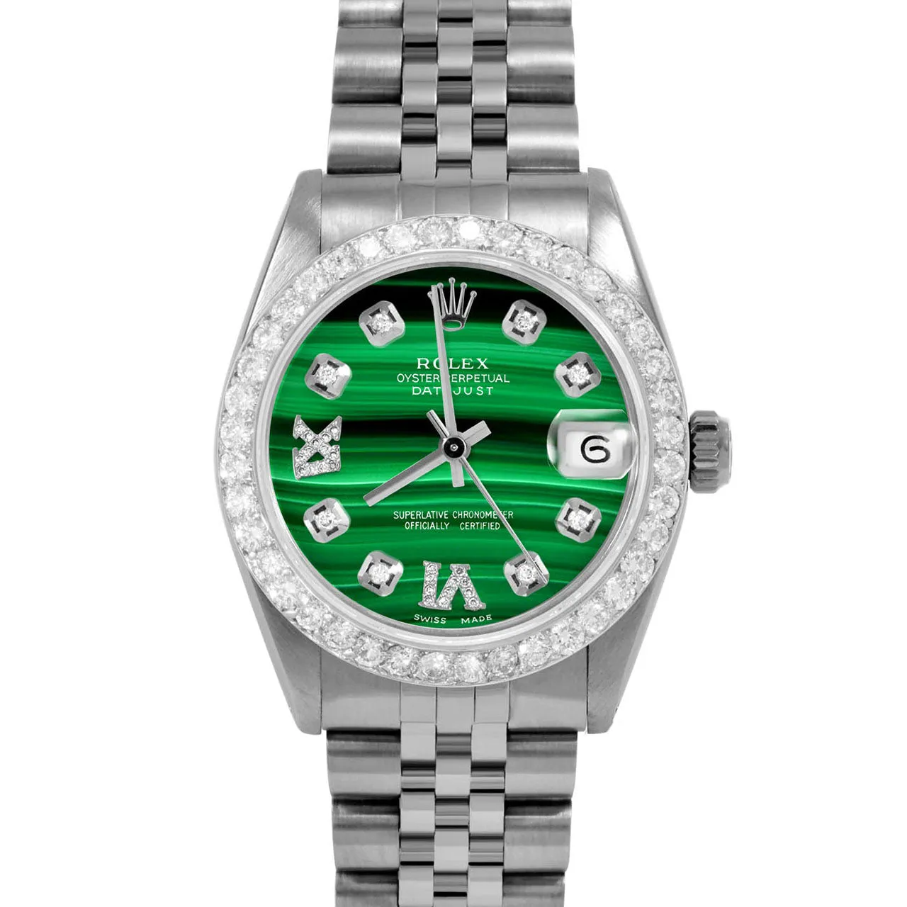 Rolex Datejust 31mm | 6827-SS-MLC-8DR69-2CT-JBL