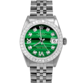Rolex Datejust 31mm | 6827-SS-MLC-8DR69-2CT-JBL