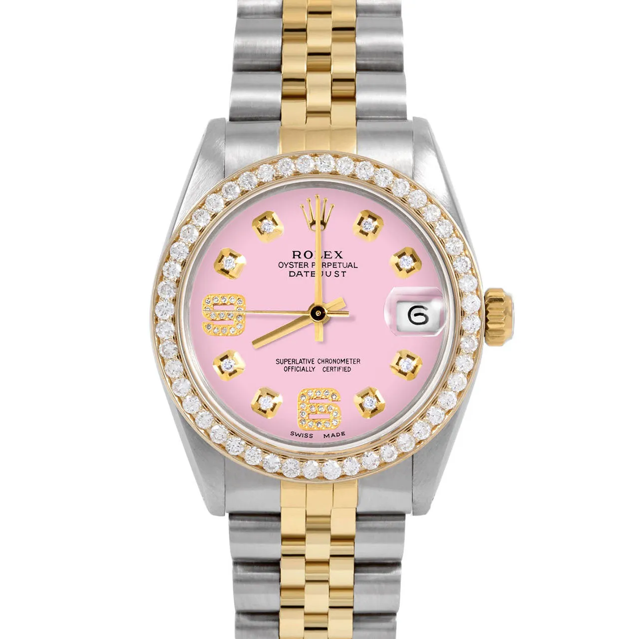 Rolex Datejust 31mm | 6827-TT-PNK-8DA69-BDS-JBL