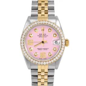Rolex Datejust 31mm | 6827-TT-PNK-8DA69-BDS-JBL