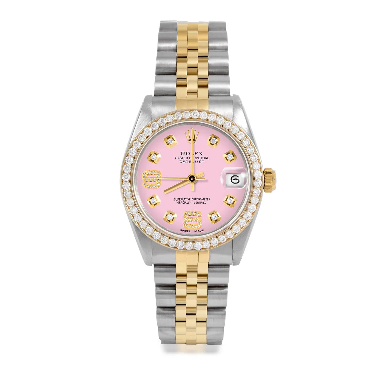 Rolex Datejust 31mm | 6827-TT-PNK-8DA69-BDS-JBL