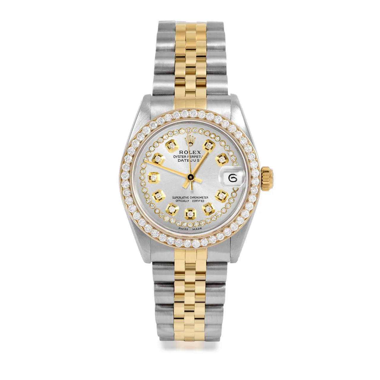 Rolex Datejust 31mm | 6827-TT-SLV-STRD-BDS-JBL