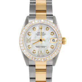 Rolex Datejust 31mm | 6827-TT-WMOP-8DR69-2CT-OYS