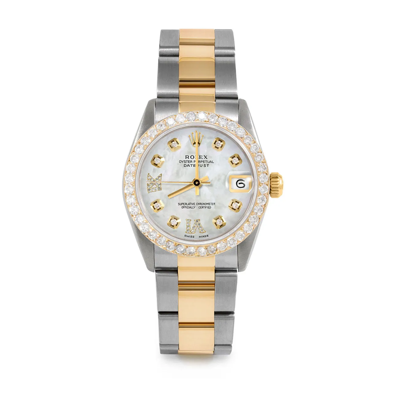 Rolex Datejust 31mm | 6827-TT-WMOP-8DR69-2CT-OYS