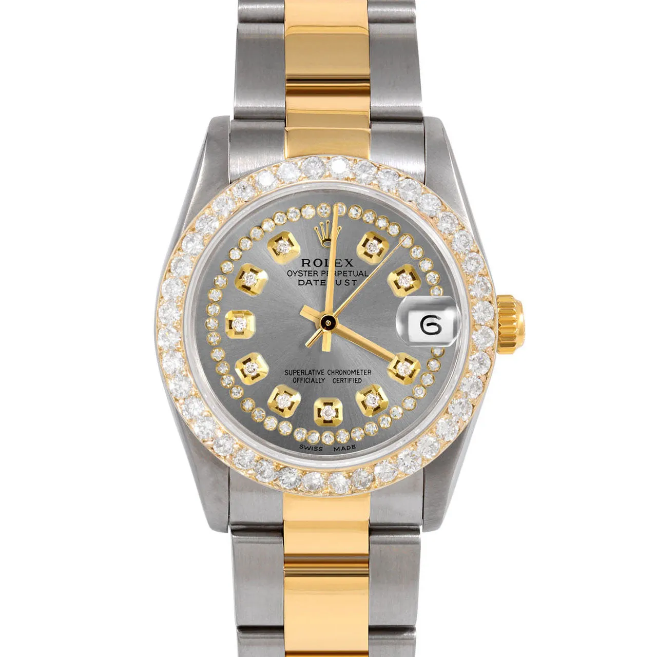 Rolex Datejust 31mm | 68273-SLT-STRD-2CT-OYS