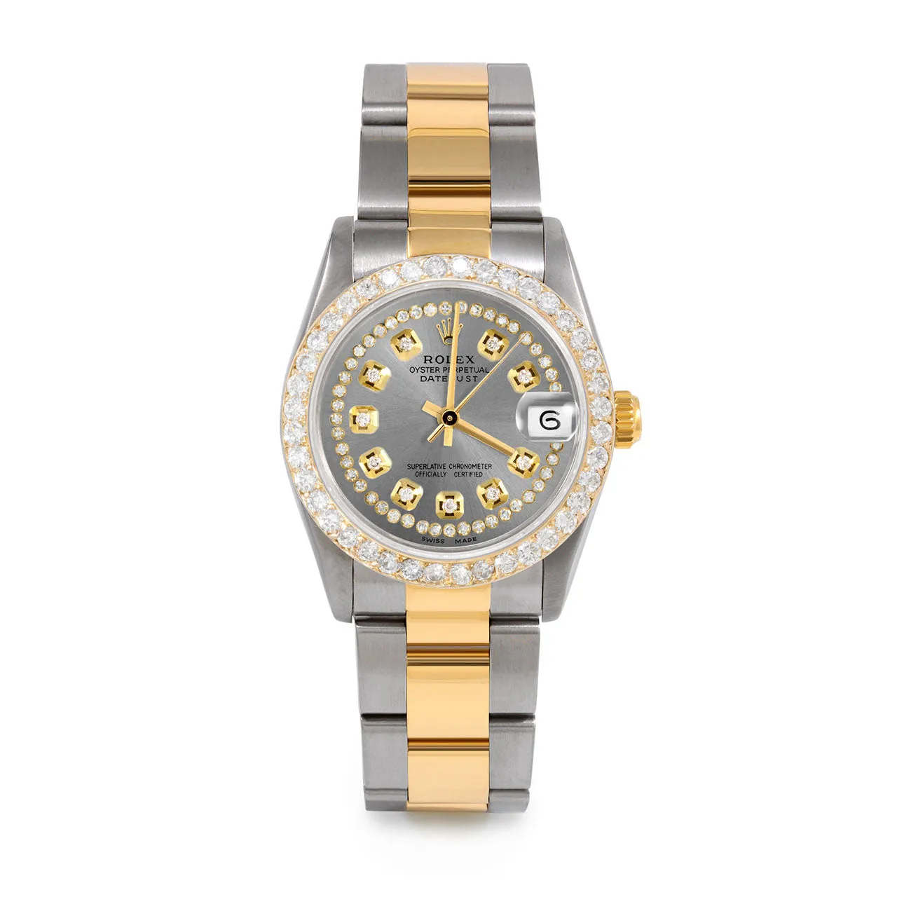 Rolex Datejust 31mm | 68273-SLT-STRD-2CT-OYS