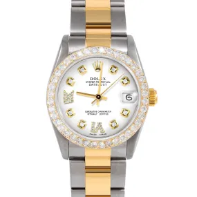 Rolex Datejust 31mm | 68273-WHT-8DR69-2CT-OYS