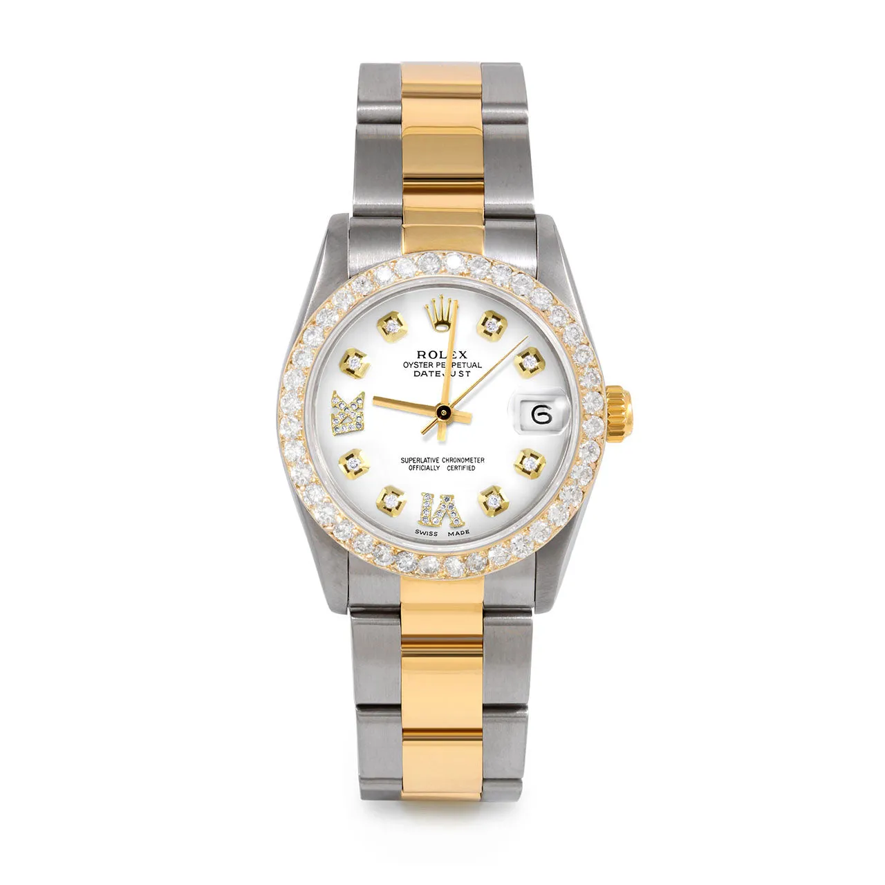 Rolex Datejust 31mm | 68273-WHT-8DR69-2CT-OYS