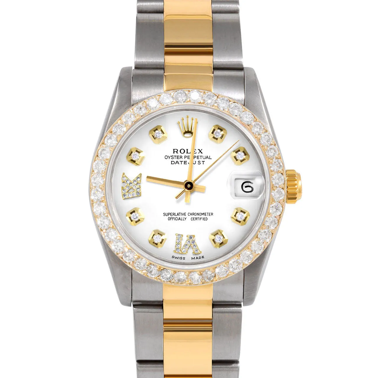 Rolex Datejust 31mm | 68273-WHT-8DR69-2CT-OYS