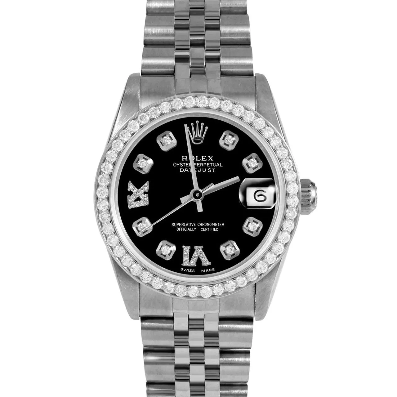 Rolex Datejust 31mm | 68274-BLK-8DR69-BDS-JBL