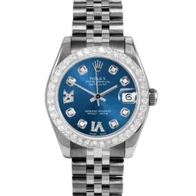 Rolex Datejust 31mm | 68274-BLU-8DR69-2CT-JBL
