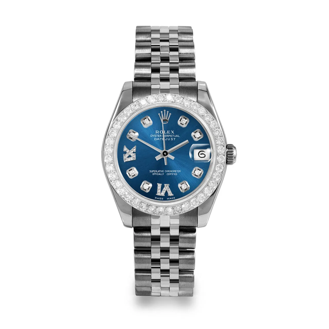 Rolex Datejust 31mm | 68274-BLU-8DR69-2CT-JBL