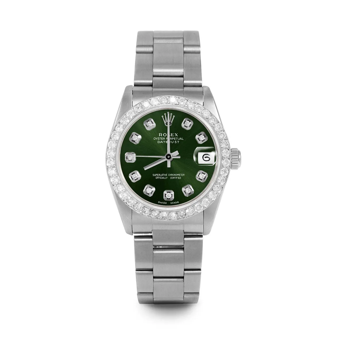 Rolex Datejust 31mm | 68274-GRN-DIA-AM-2CT-OYS